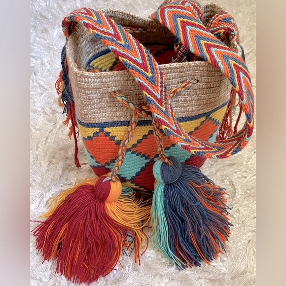 Wayúu Bag / Wayuu Colombian Bag - Picture 3 of 8